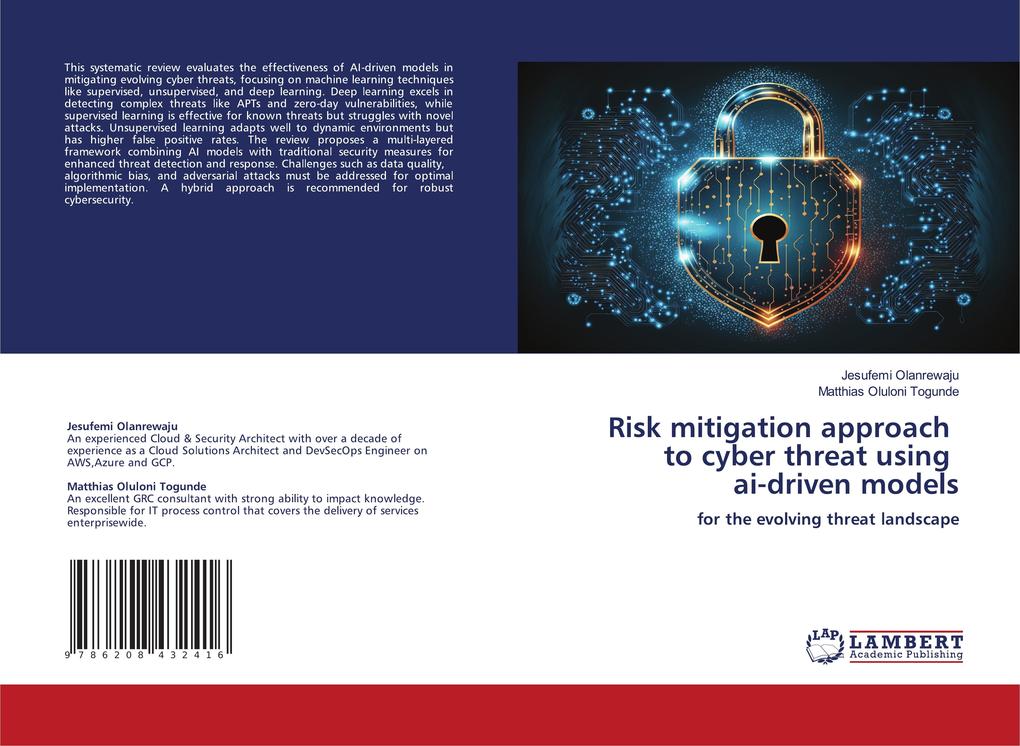 Risk mitigation approach to cyber threat using ai-driven models