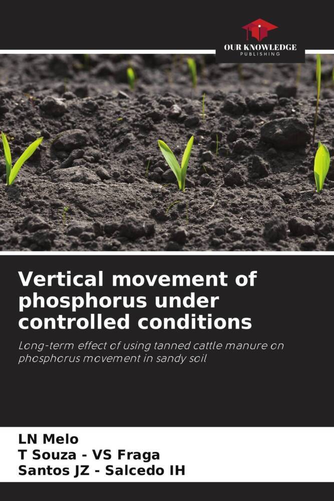 Vertical movement of phosphorus under controlled conditions