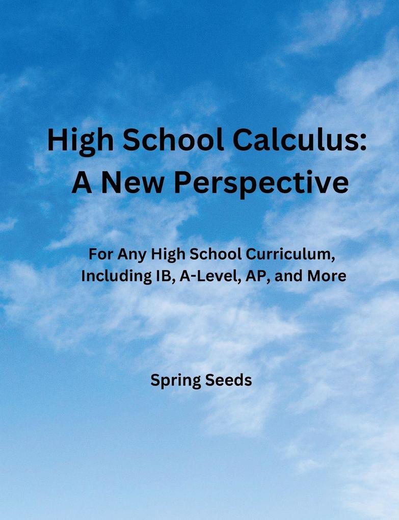 High School Calculus