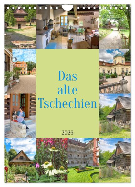 Das alte Tschechien (Wandkalender 2026 DIN A4 hoch) CALVENDO Monatskalender