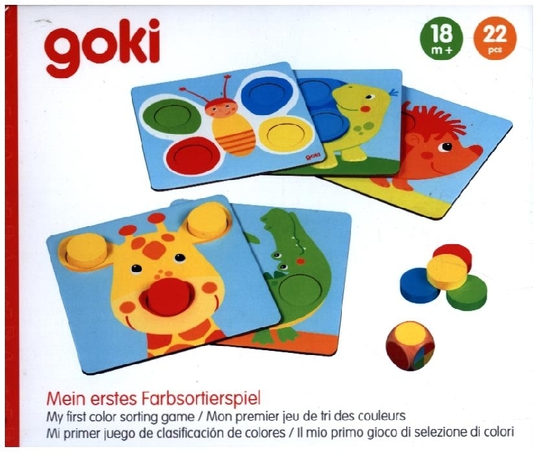 Mein erstes Farbsortierspiel