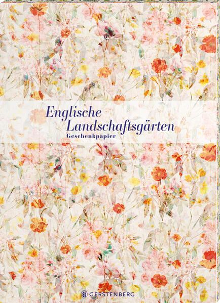 Geschenkpapier-Heft Englische Landschaftsgärten