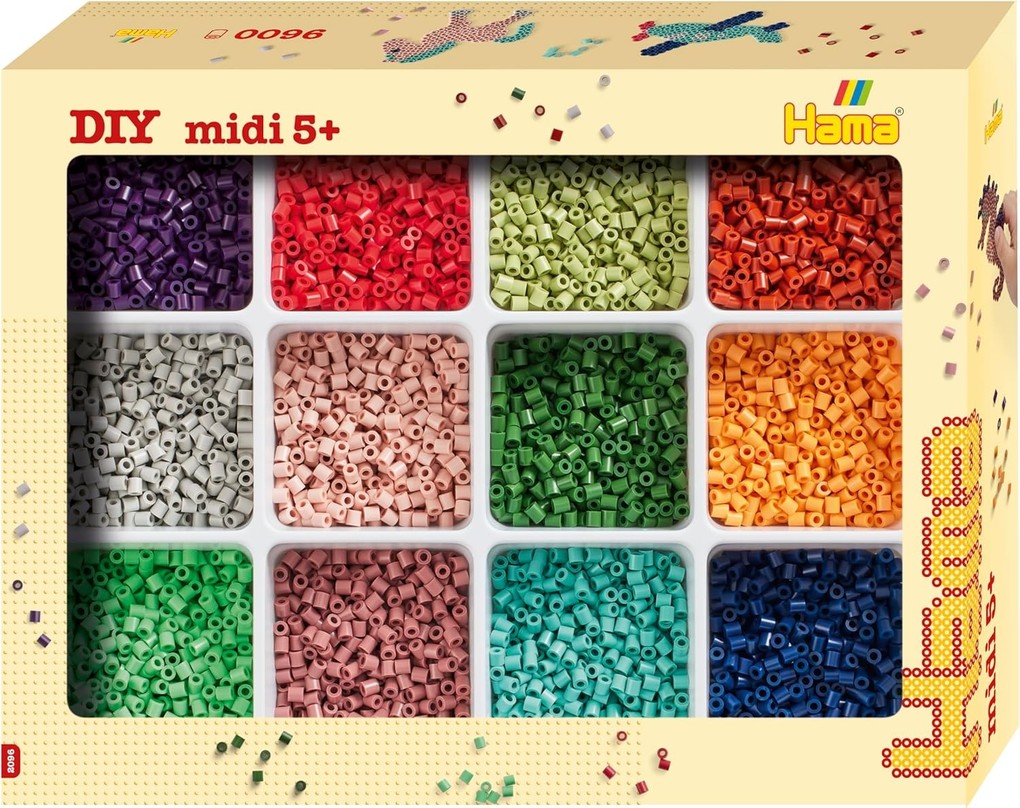 Hama 2096 - Sortierbox mit 9600 Perlen