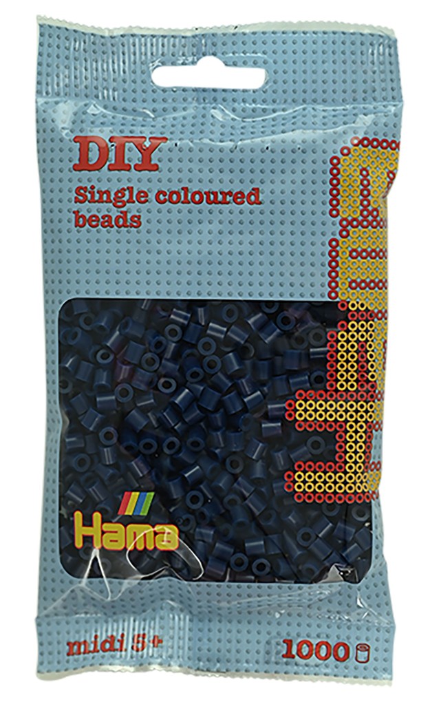 Hama 207-116 - Perlenbeutel 1000 Stck. Nachtblau