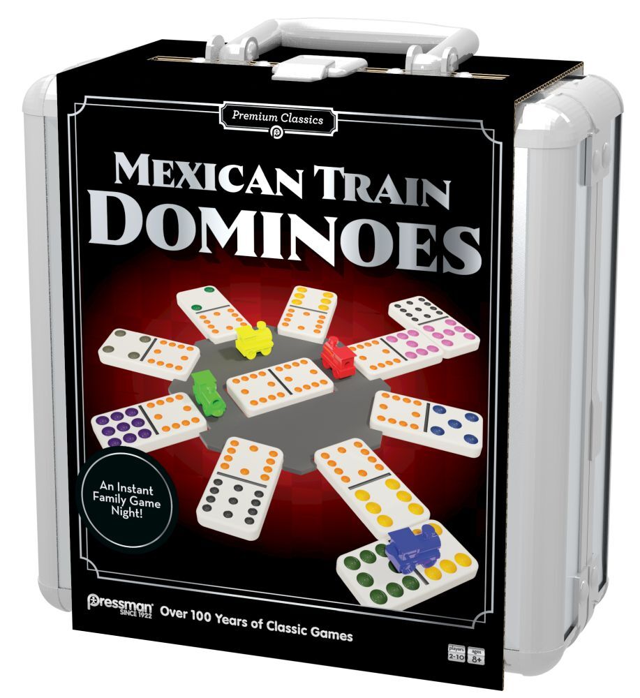 Goliath Toys Classics Mexican Train Domino In Aluminiumkoffer