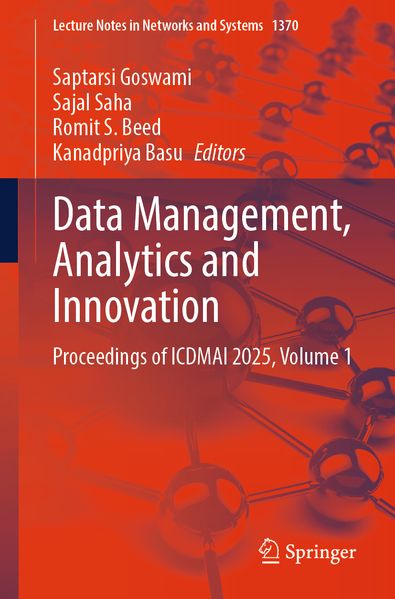 Data Management Analytics and Innovation