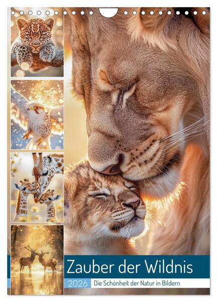 Zauber der Wildnis (Wandkalender 2026 DIN A4 hoch) CALVENDO Monatskalender