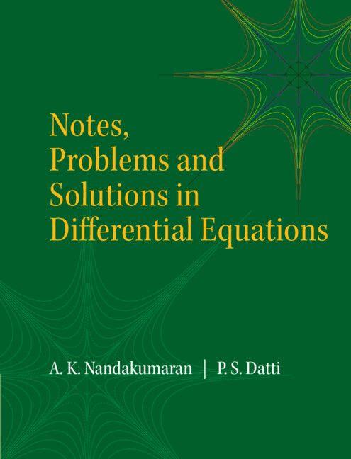 Notes Problems and Solutions in Differential Equations
