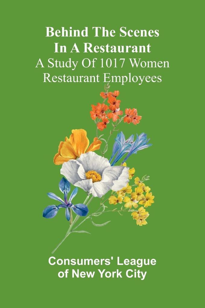Behind the scenes in a restaurant