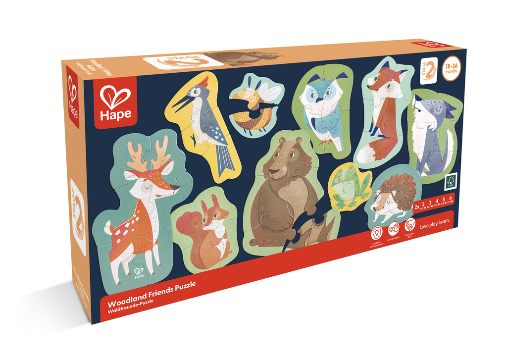 Hape - Waldfreunde-Puzzle
