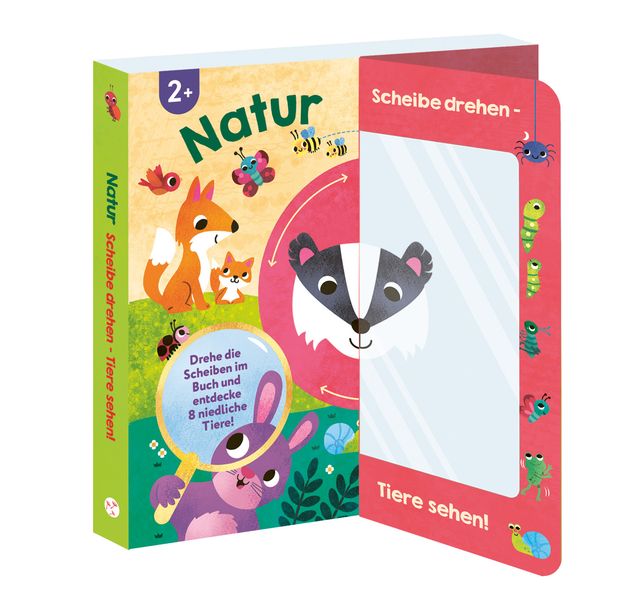 Scheibe drehen - Tiere sehen! Natur