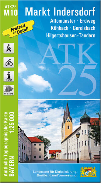 ATK25-M10 Markt Indersdorf (Amtliche Topographische Karte 1:25000)