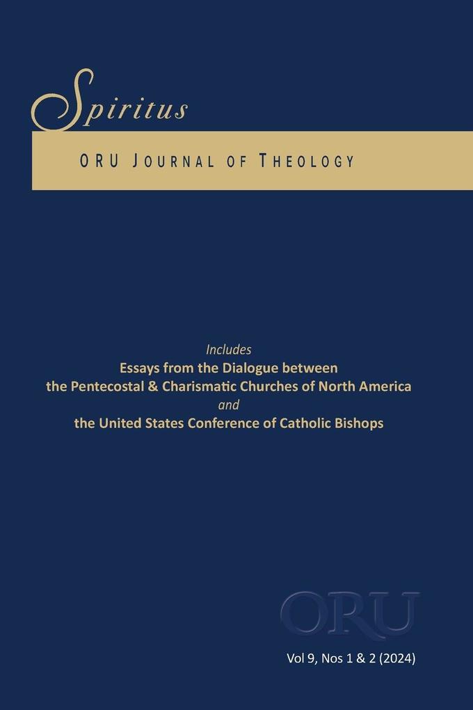 Spiritus Vol 9 Nos 1-2
