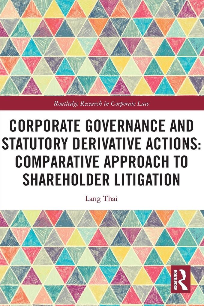 Corporate Governance and Statutory Derivative Actions