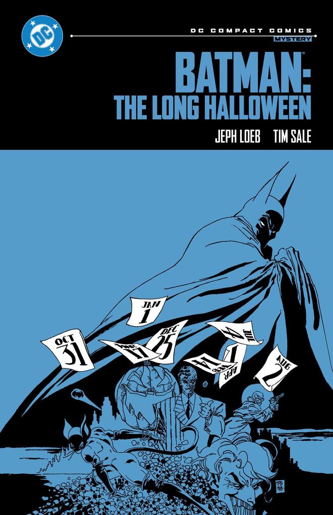 Random House Llc Us Batman, The Long Halloween, Dc Compact Comics Edition