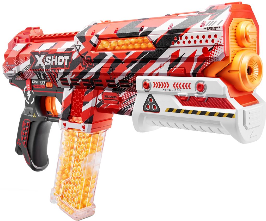 ZURU XSHOT - Hyper Gel Clutch Blaster mit Gel-Kugeln