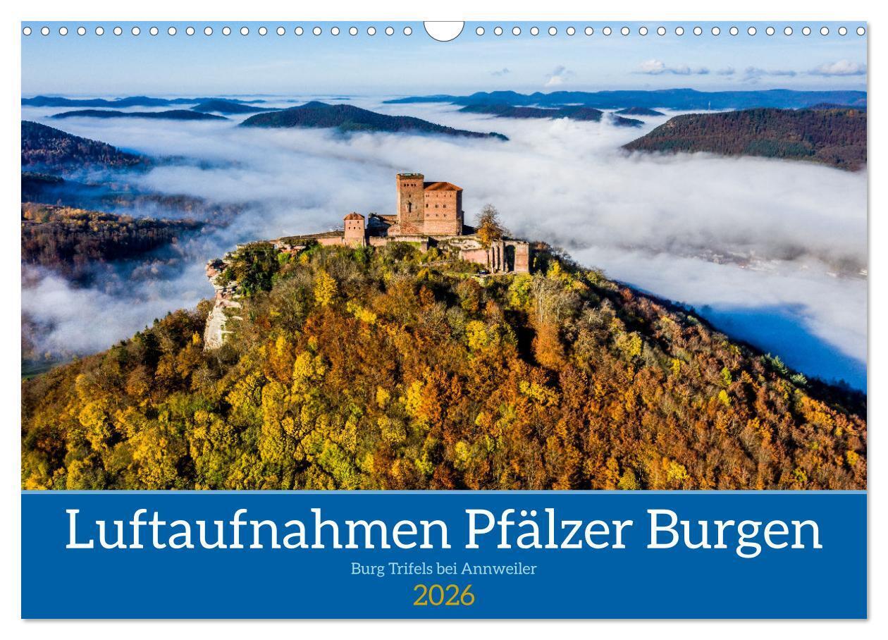 Pfälzer Burgen (Wandkalender 2026 DIN A3 quer) CALVENDO Monatskalender