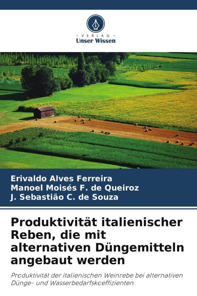 Produktivität italienischer Reben die mit alternativen Düngemitteln angebaut werden