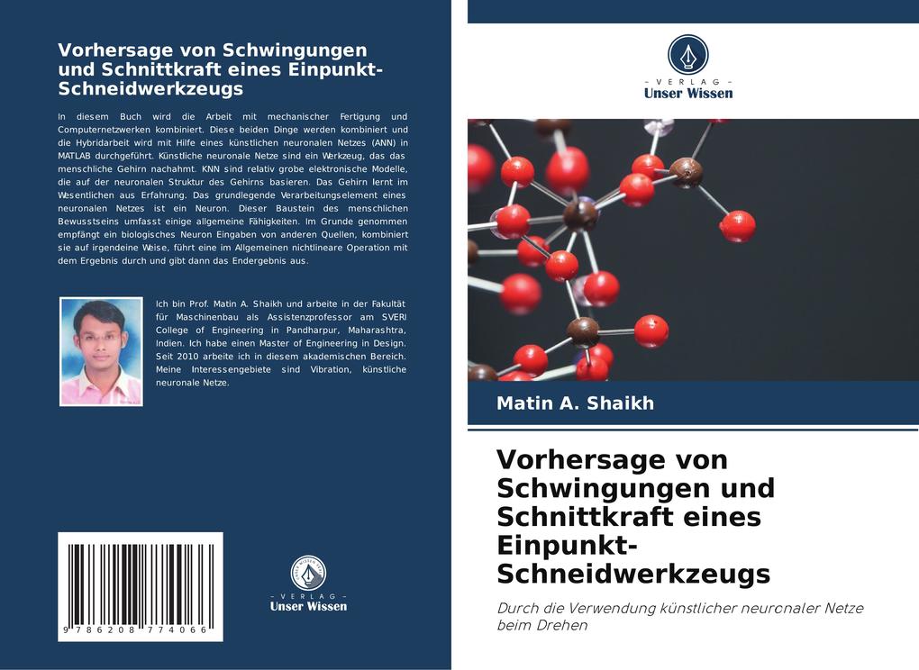 Vorhersage von Schwingungen und Schnittkraft eines Einpunkt-Schneidwerkzeugs