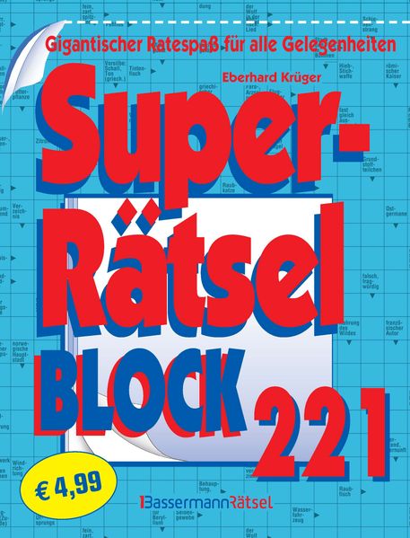 Superrätselblock 221 (5 Exemplare à 499 EUR)