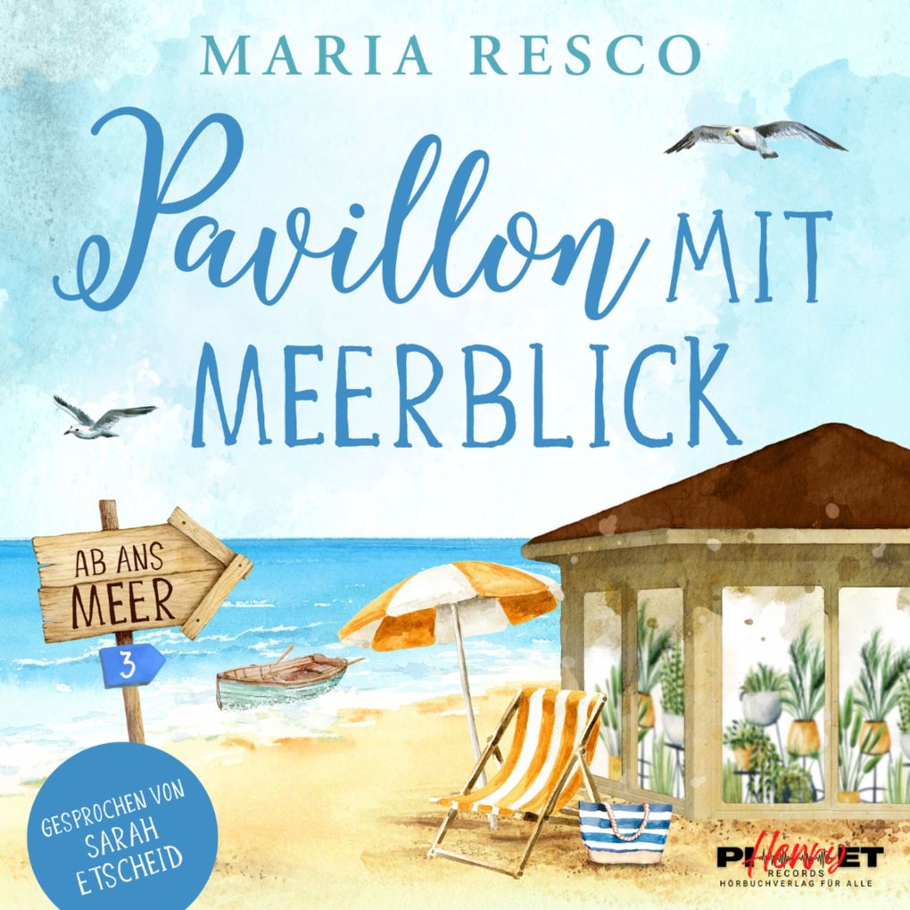 Pavillon mit Meerblick