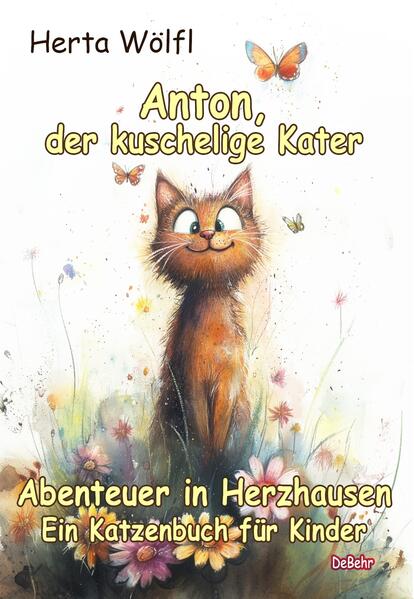 Anton der kuschelige Kater - Abenteuer in Herzhausen - Ein Katzenbuch für Kinder
