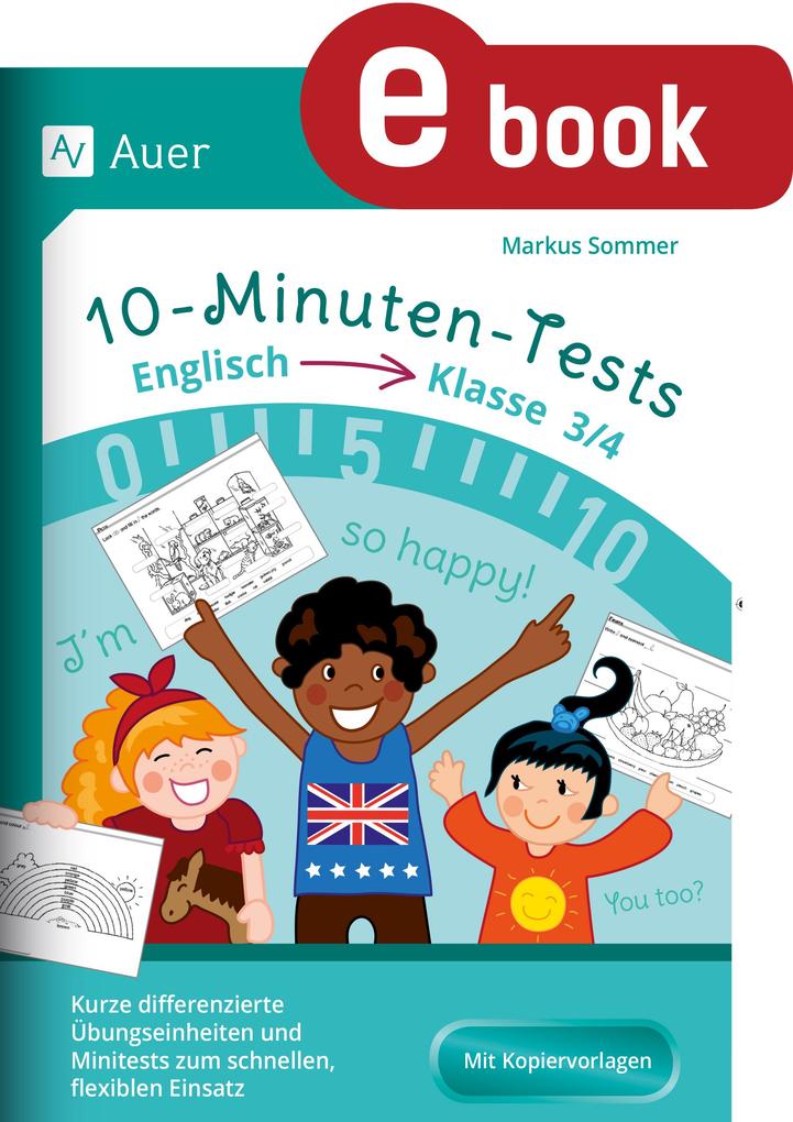 10-Minuten-Tests Englisch - Klasse 3/4