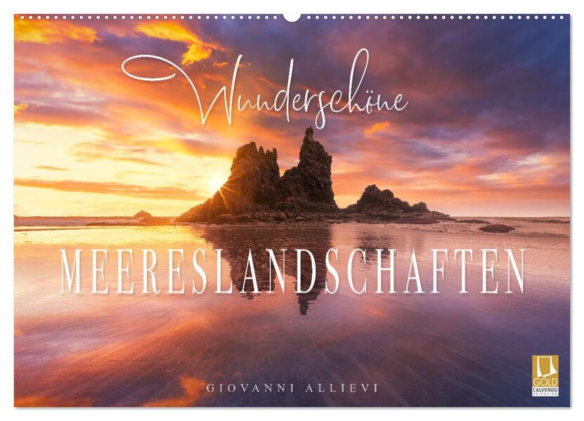 Wunderschöne Meereslandschaften (Wandkalender 2026 DIN A2 quer) CALVENDO Monatskalender