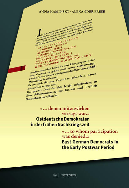 '... denen mitzuwirken versagt war.' / '... to whom participation was denied.'