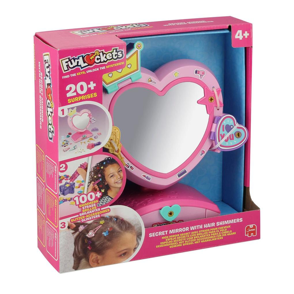 Jumbo Spiele - FunLockets - Geheimspiegel mit Glitzer