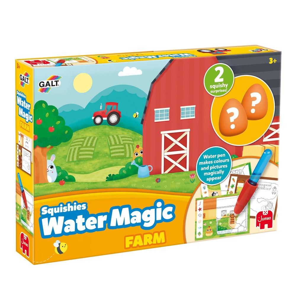 Jumbo Spiele - Water Magic - Squishies - Bauernhof