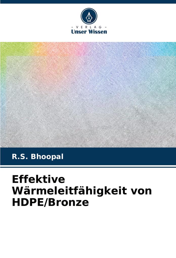 Effektive Wärmeleitfähigkeit von HDPE/Bronze