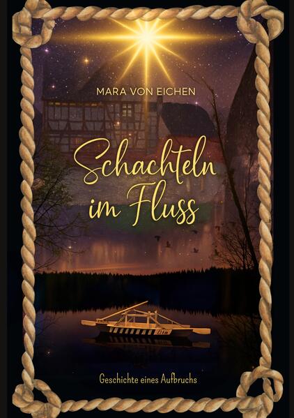 Schachteln im Fluss