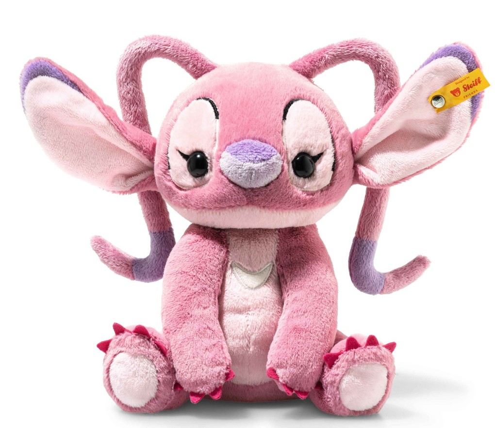 Steiff 024481 - Disney Originals Angel Plüschfigur rosa 23 cm Lilo&Stitch