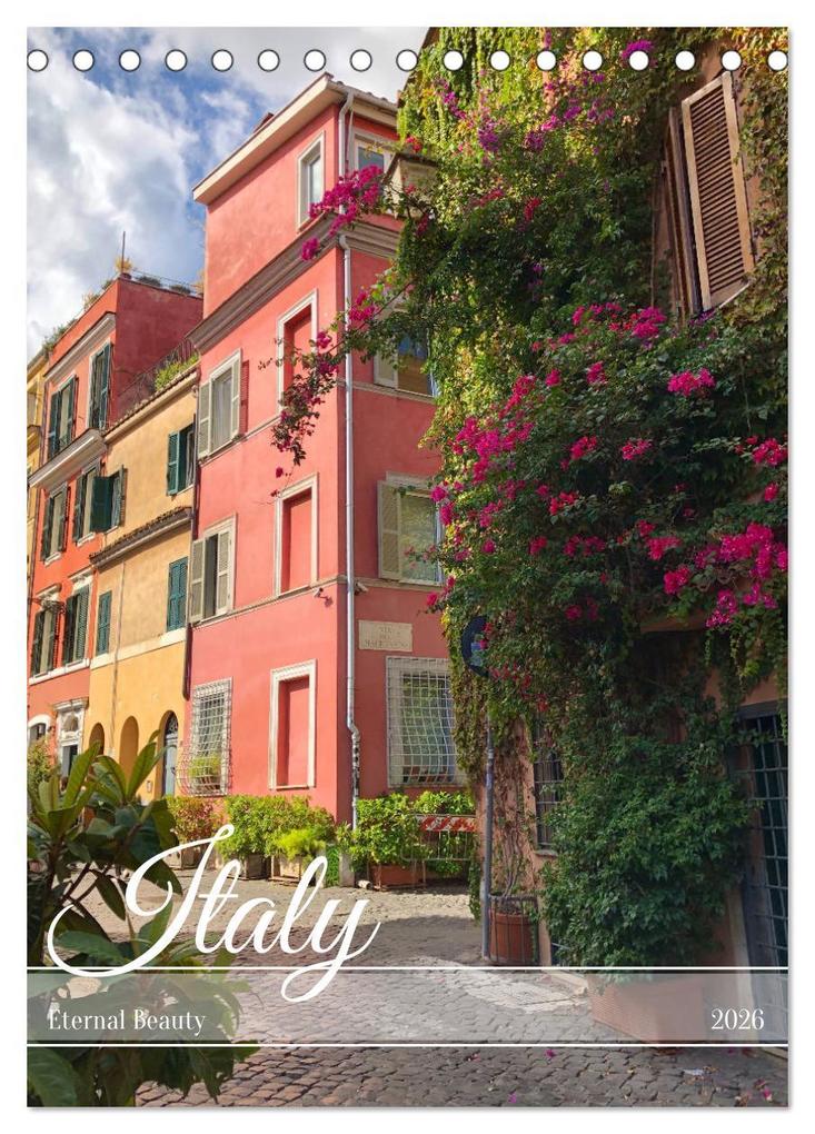 Splendid Italy (Desk Calendar 2026 DIN A5 portrait) CALVENDO 12 Month DeskCalendar
