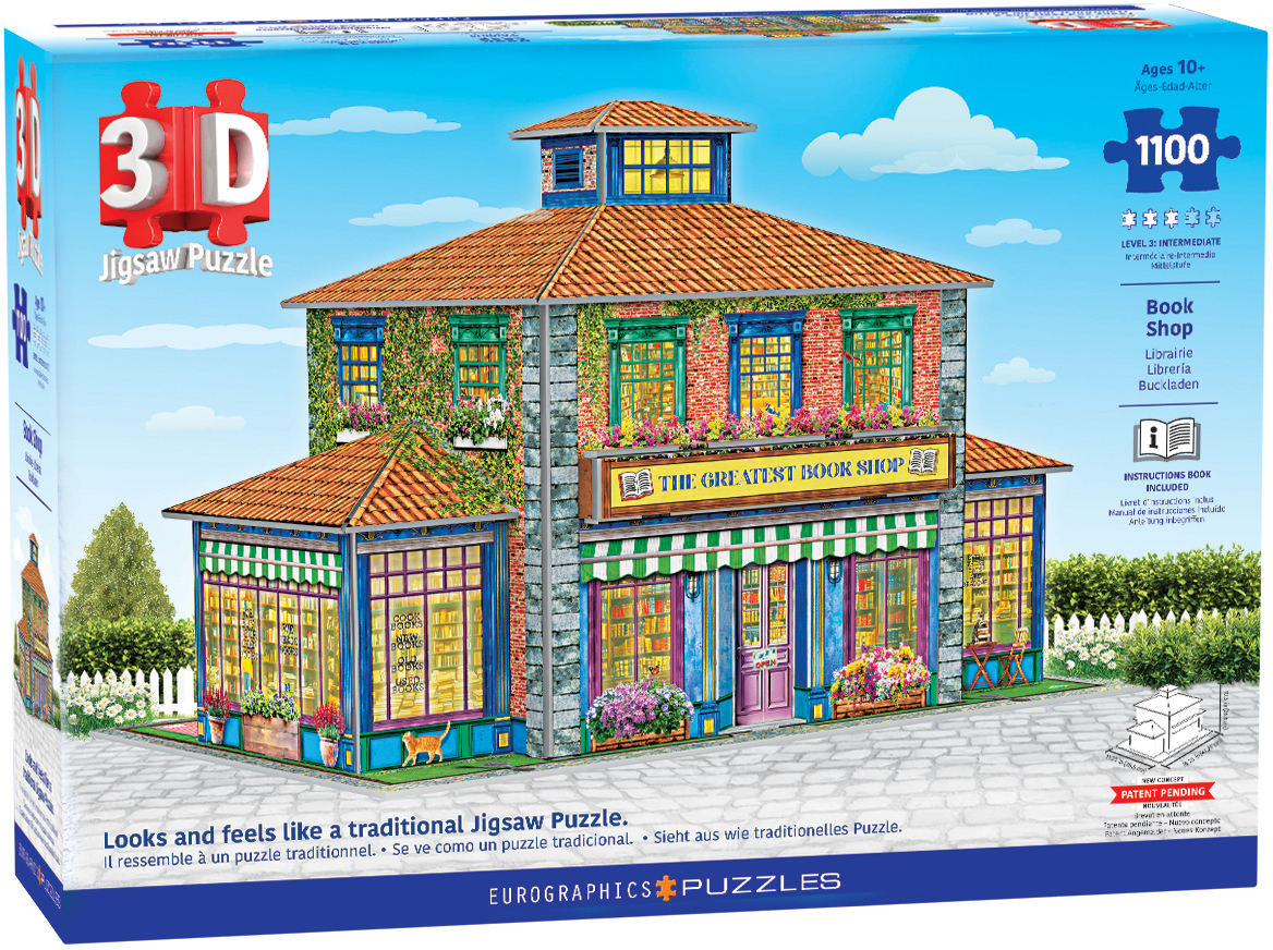 Eurographics 3D Puzzle - Bookstore