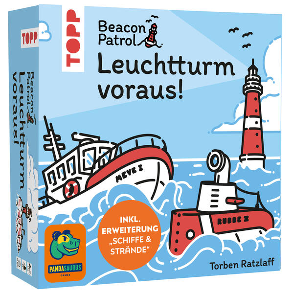 Leuchtturm voraus! Beacon Patrol (deutsche Ausgabe). Inkl. Erweiterung 'Schiffe & Strände'