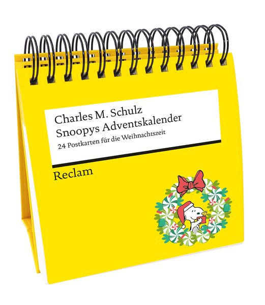 Snoopys Adventskalender. 24 Postkarten für die Weihnachtszeit (Advents-Postkartenaufsteller)
