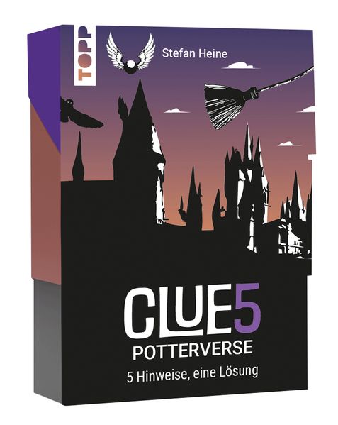 CLUE5 #Potterverse. 5 Hinweise nur eine Lösung. Das Trend-Quiz für deine Tasche