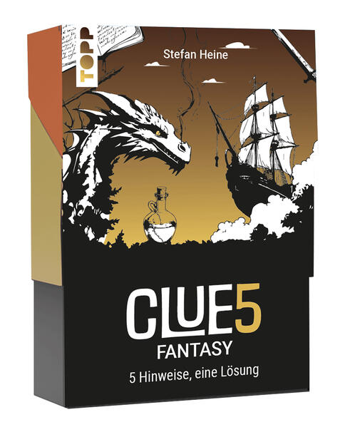 CLUE5 #Fantasy. 5 Hinweise nur eine Lösung. Das Trend-Quiz für deine Tasche