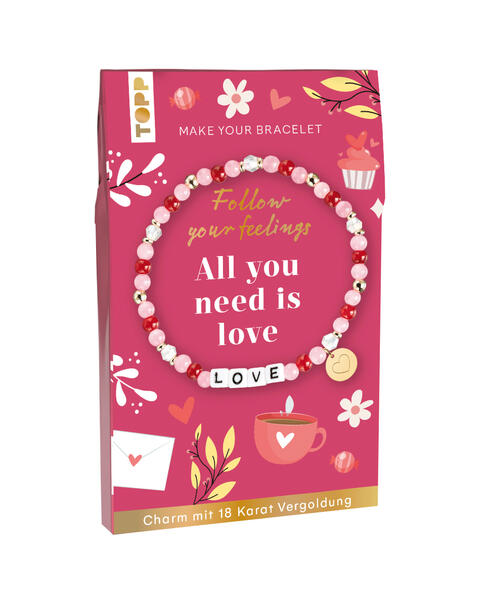 Follow your Feelings - Make your bracelet - Schmuckset Love
