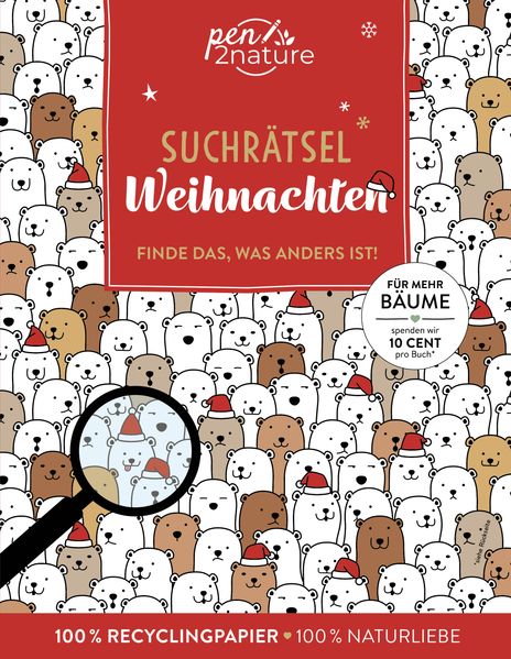 Suchrätsel Weihnachten I Finde das was anders ist!