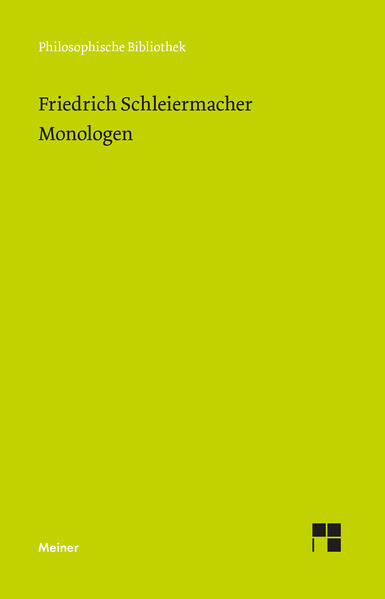 Monologen nebst den Vorarbeiten