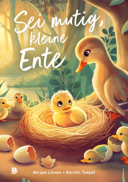 Sei mutig kleine Ente