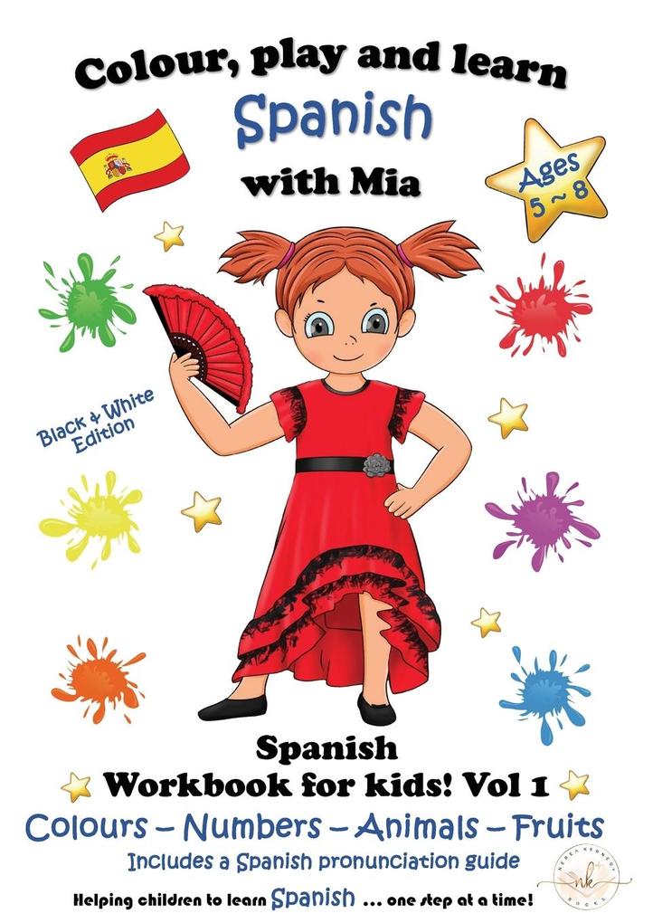 Colour Play and Learn Spanish with Mia