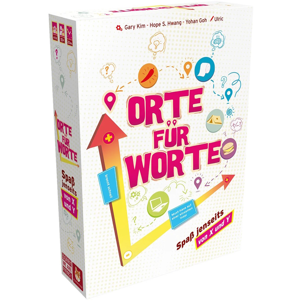 Sorry We Are French - Orte für Worte