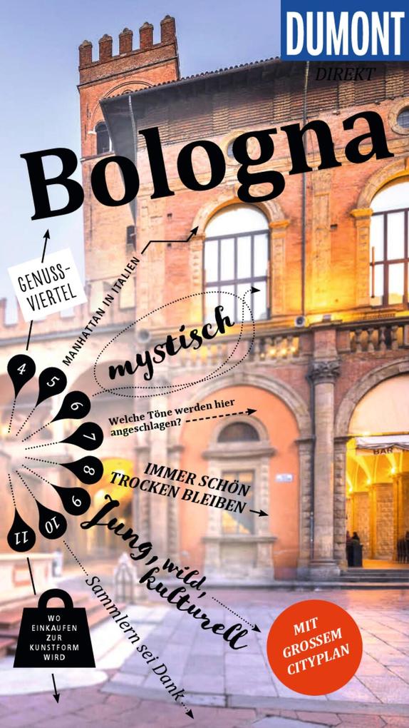 DUMONT direkt Reiseführer E-Book Bologna
