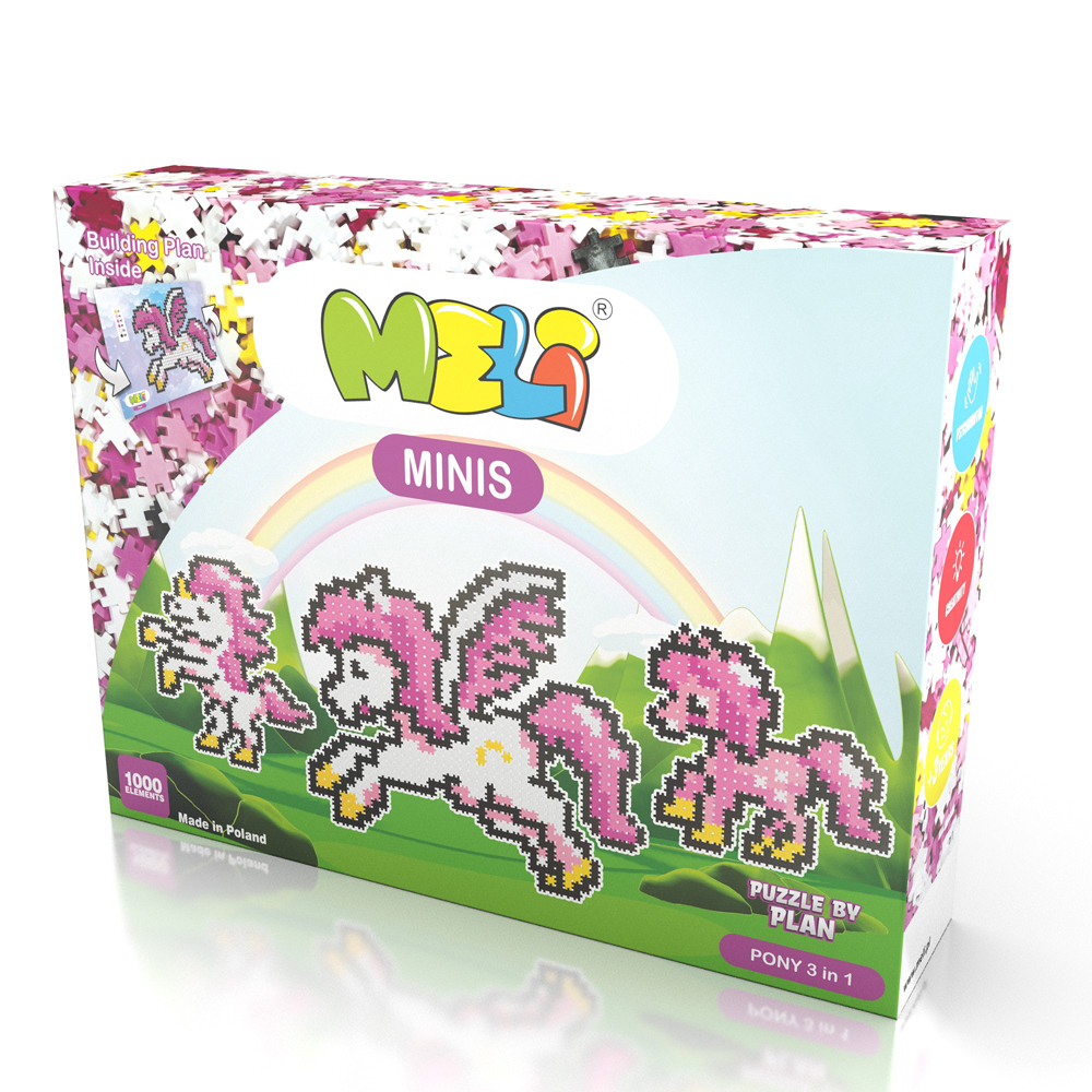 Meli Minis Pony 1000 - 3in1