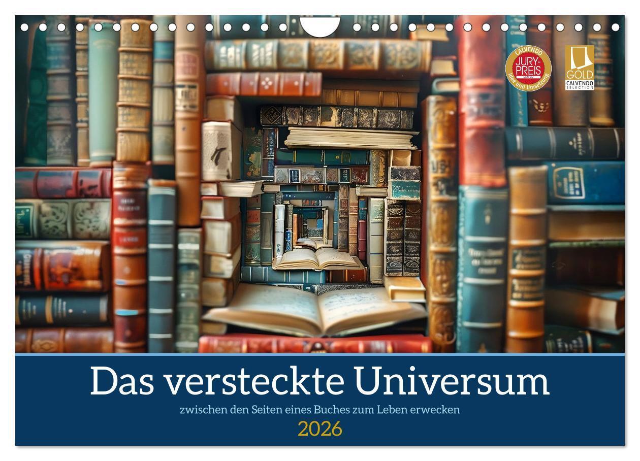 Das versteckte Universum (Wandkalender 2026 DIN A4 quer) CALVENDO Monatskalender