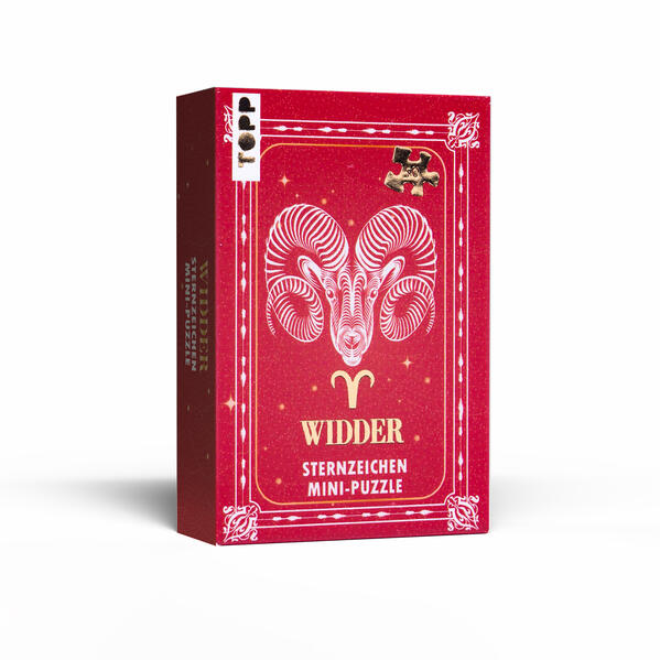 Sternzeichen Mini-Puzzle Widder